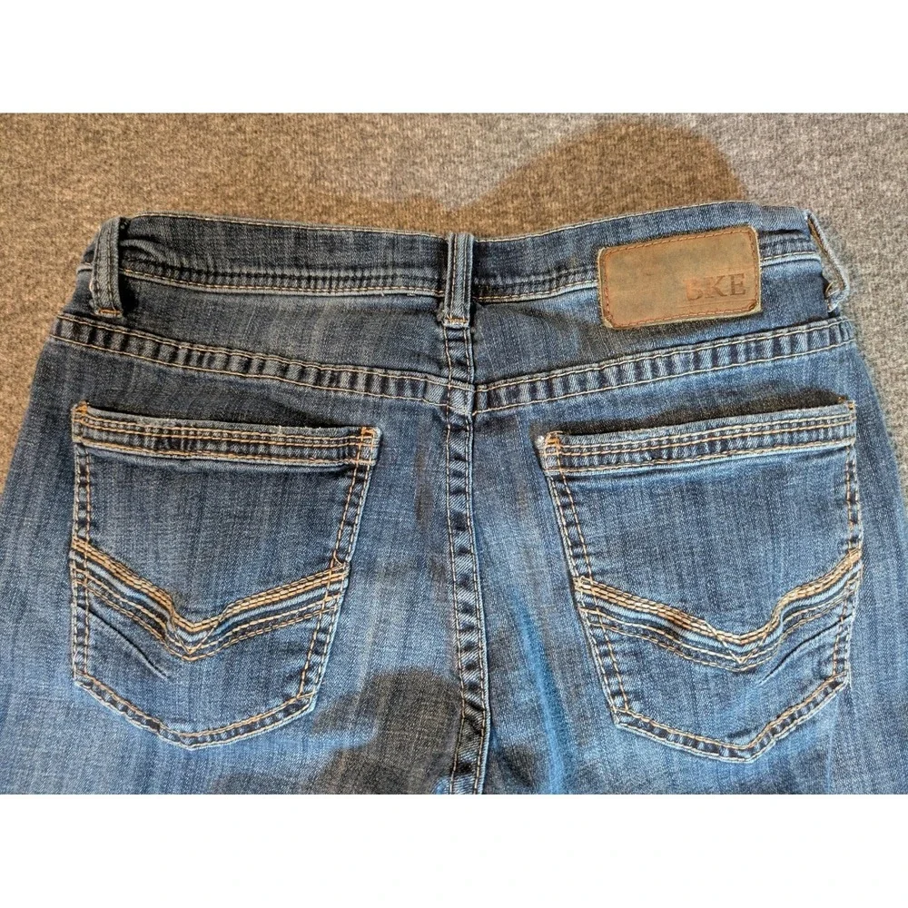 BKE Jeans Mens Tyler‎ Stretch Straight Leg Size 31 x29 Relaxed Fit